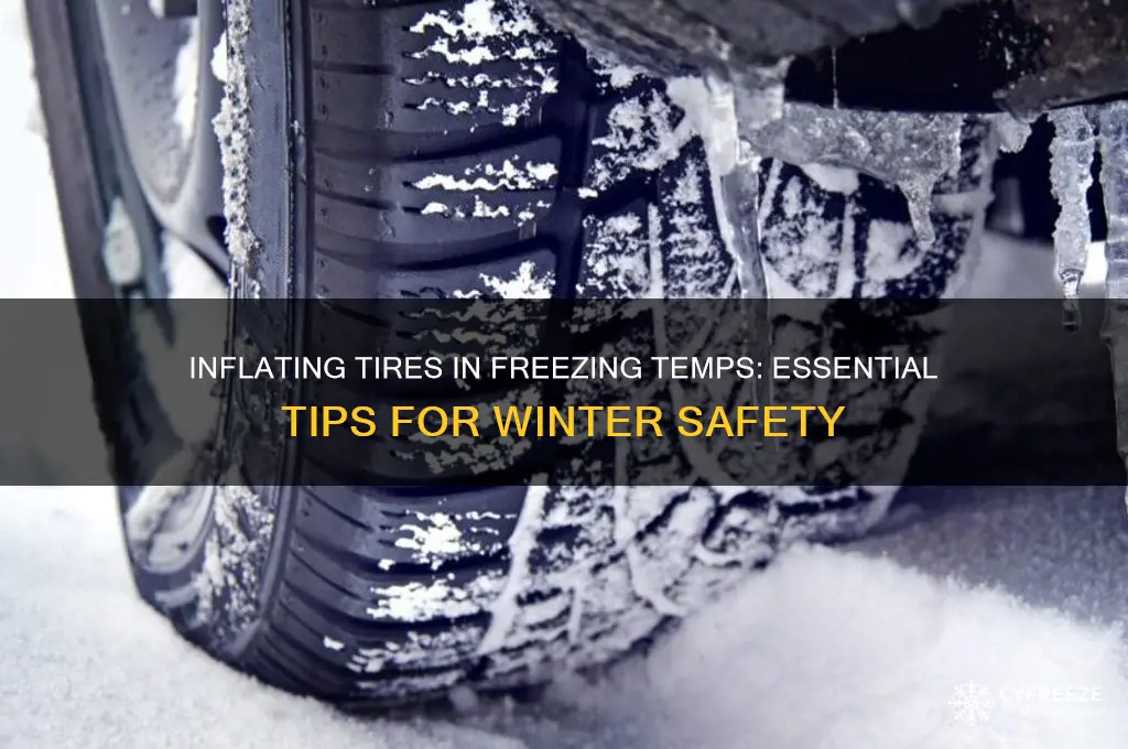 should i inflate tires when below freezing temperature