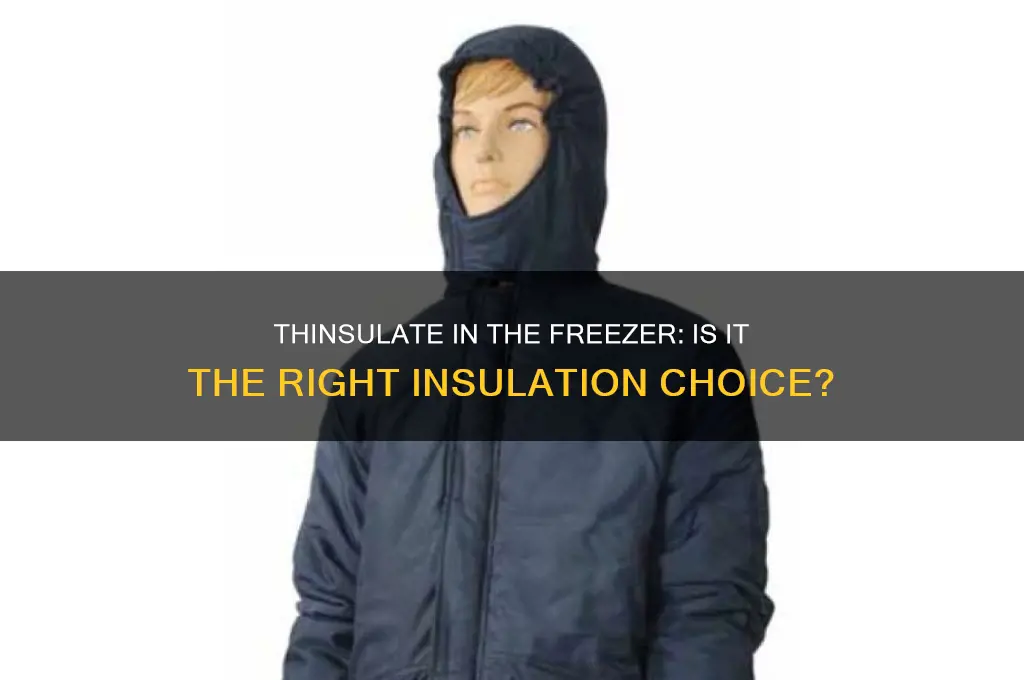 should i use thinsulate in the freezer