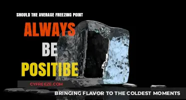 Is the Average Freezing Point Always Positive? Exploring the Science
