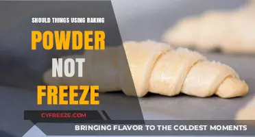 Can You Freeze Baked Goods with Baking Powder? The Truth Revealed