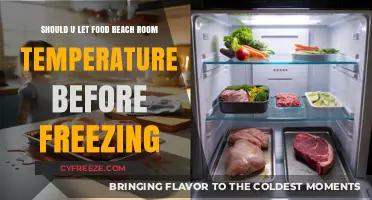 Should You Let Food Reach Room Temperature Before Freezing?