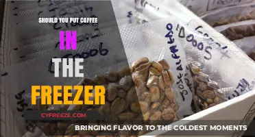 Chill or Spill: The Great Coffee Freezer Debate