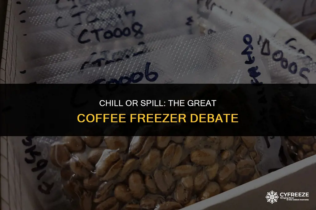 should you put coffee in the freezer
