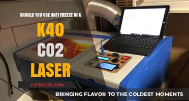 Should You Use Antifreeze in a K40 CO2 Laser?