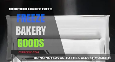 Parchment Paper for Freezing Bakery Goods: A Smart Choice?