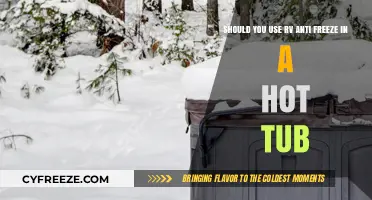 RV Antifreeze in Hot Tubs: Safe or Risky Choice?