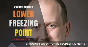 Understanding Factors That Contribute to Lower Freezing Points in Substances