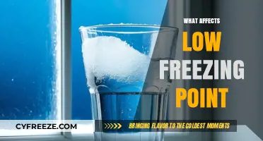 Factors Influencing Low Freezing Point: A Comprehensive Scientific Overview