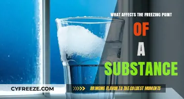 Factors Influencing Freezing Point: Understanding Substance Behavior in Cold Conditions