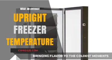 Optimal Upright Freezer Temperature: A Guide to Safe Food Storage
