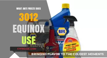 What Type of Antifreeze Does a 2012 Chevy Equinox Use?