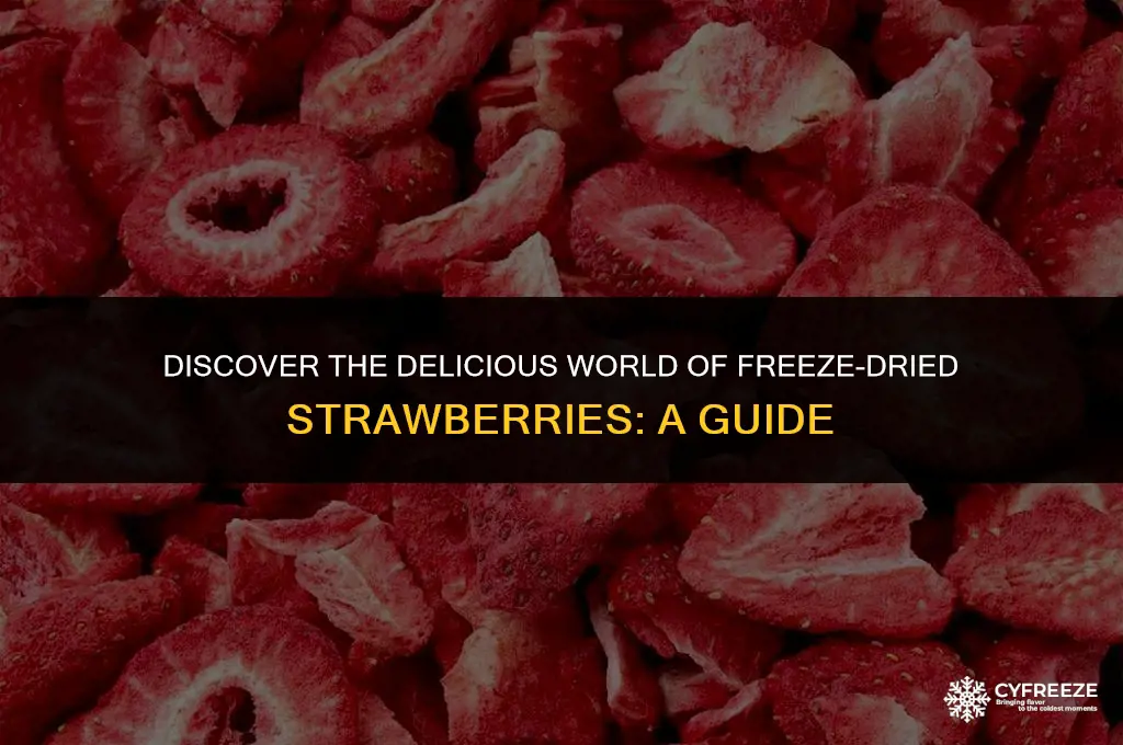 what are freeze dried strawberries