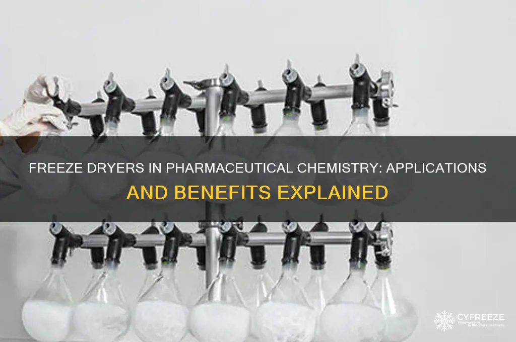 what are freeze dryers used for in pharmeceutical chemistry