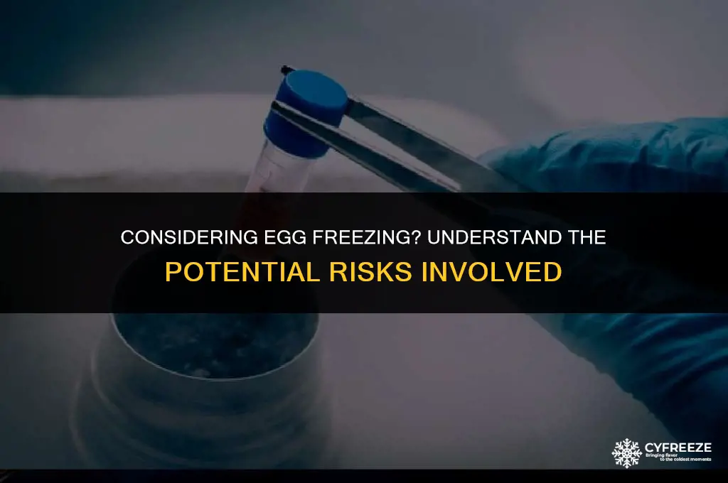 what are the risks associated with egg freezing