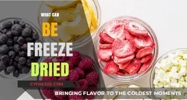 Exploring the Versatility of Freeze-Drying: From Fruits to Flowers