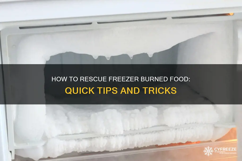 what can i do if i get freezer burned