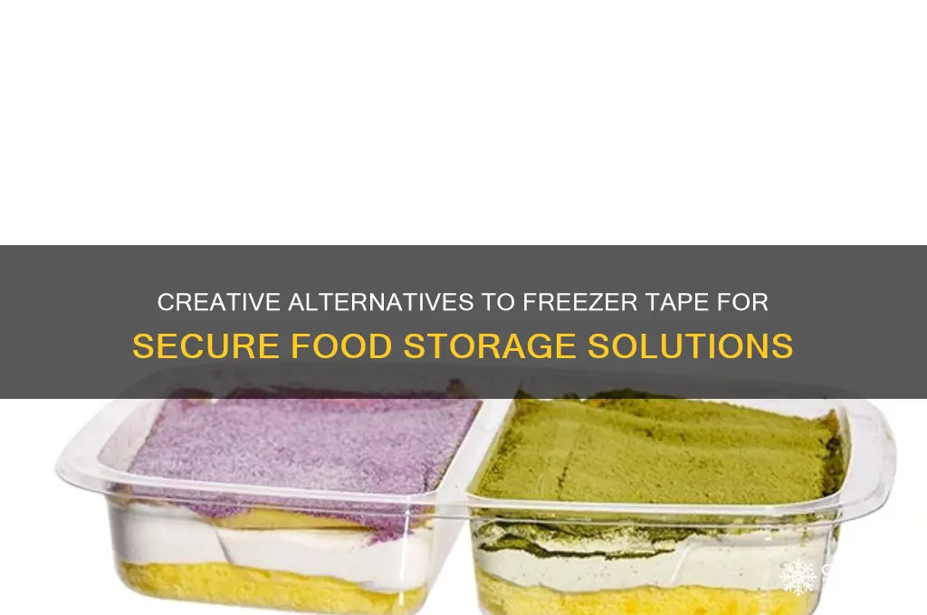 what can i use instead of freezer tape