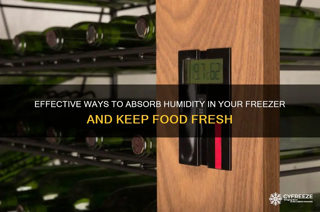 what can i use to absorb humidity in freezer