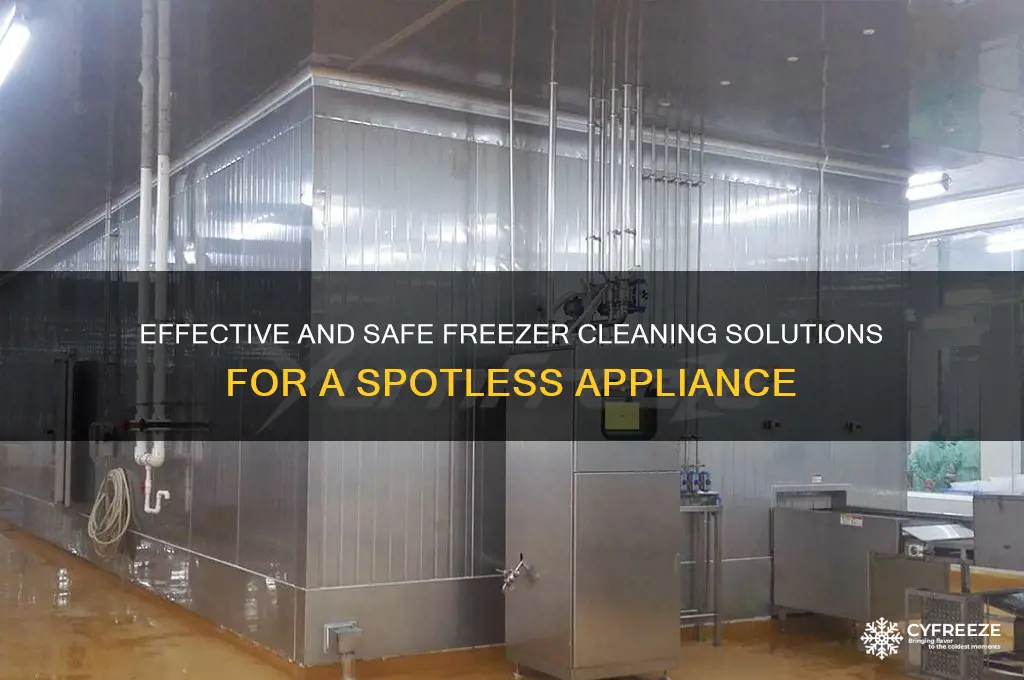 what can i use to clean my freezer