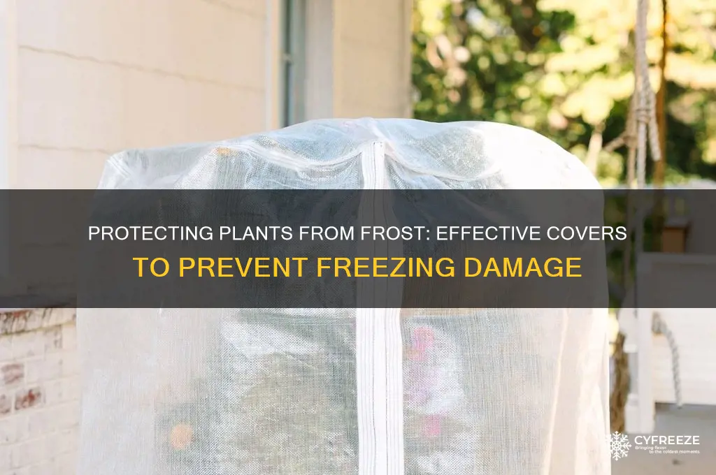 what can i use to cover my plants from freezing