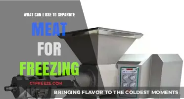Best Tools and Tips for Separating Meat Before Freezing