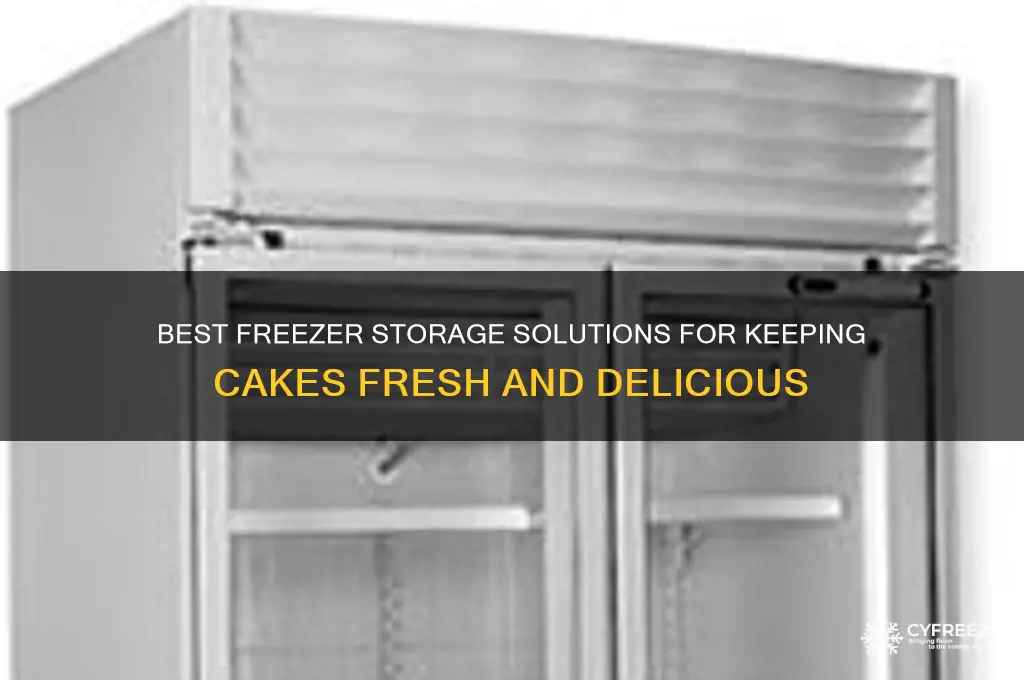 what can you use to store cake in the freezer