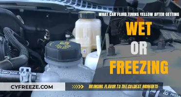 Why Your Car's Coolant Turns Yellow After Exposure to Water or Cold