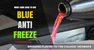 Which Cars Require Blue Antifreeze? A Comprehensive Guide
