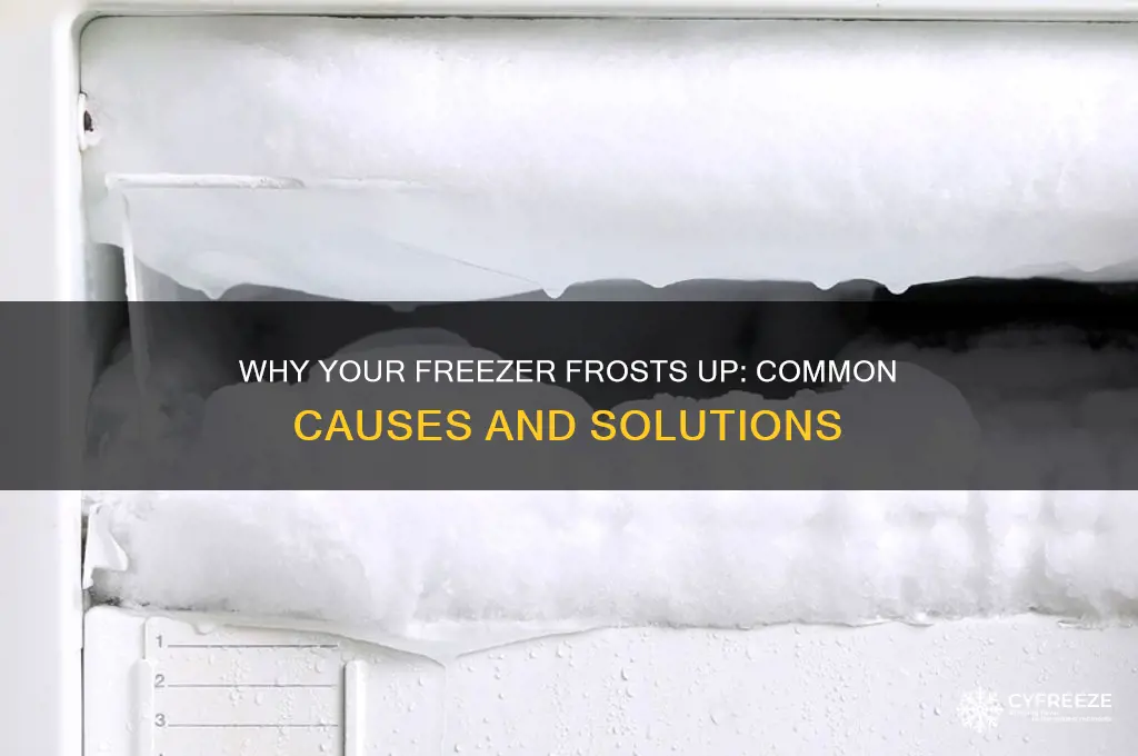 what causes a freezer to get frosty