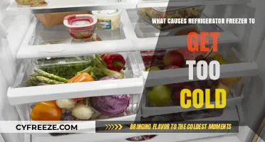 Why Your Refrigerator Freezer Gets Too Cold: Common Causes Explained
