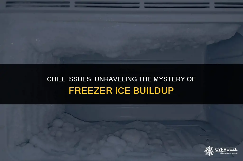 what causes the freezer to ice up