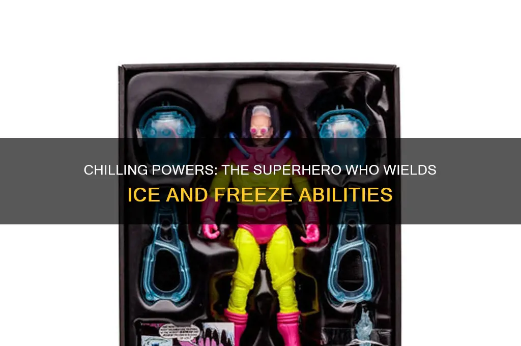 what comic book super hero used a freeze