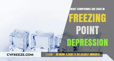 Compounds Lowering Freezing Point: Key Substances and Their Applications