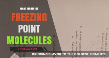 Molecular Factors That Lower Freezing Point: A Comprehensive Guide