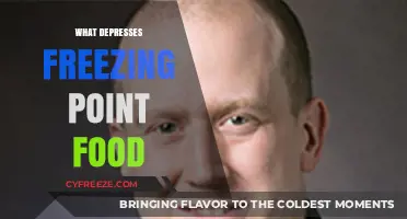 How Solutes in Food Depress Freezing Point: A Detailed Explanation