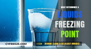 Understanding Factors That Influence a Liquid's Freezing Point