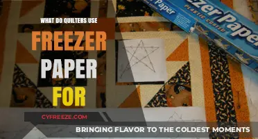 Freezer Paper in Quilting: Essential Uses and Creative Techniques