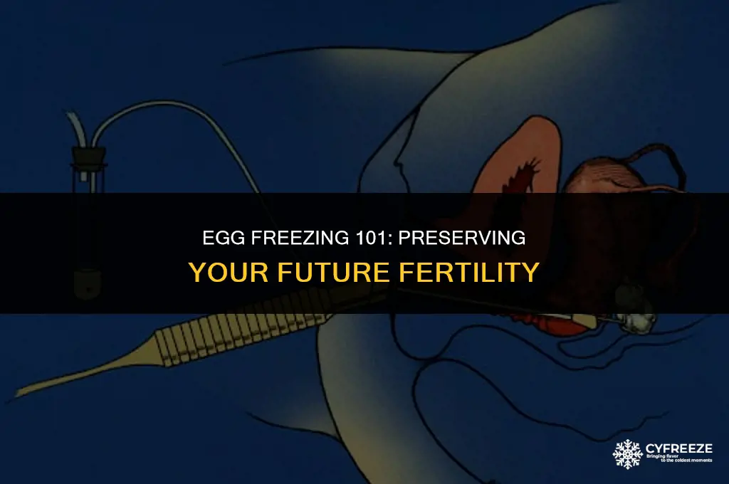 what do you call the procedure to freeze eggs
