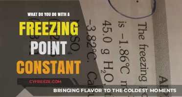 Understanding Freezing Point Constants: Practical Applications and Uses