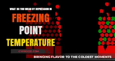 Understanding Depression in Freezing Point Temperature: A Comprehensive Explanation