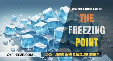 How Salt Lowers the Freezing Point of Water: Explained