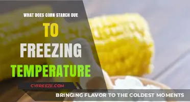 How Corn Starch Lowers Freezing Temperatures in Cooking and Science
