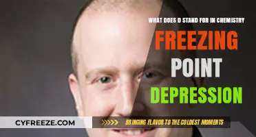 Understanding Chemistry: Decoding the 'D' in Freezing Point Depression