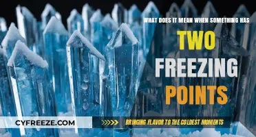 Dual Freezing Points: Unraveling the Science Behind This Unique Phenomenon