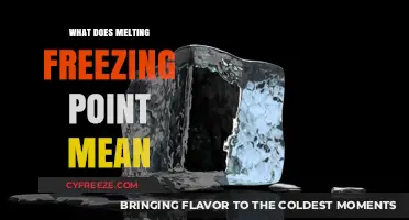Understanding Melting and Freezing Points: A Comprehensive Scientific Explanation