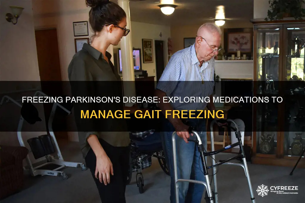 what drug used for freezing parkinson disease
