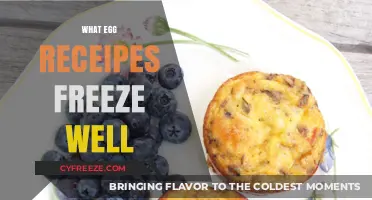 Egg-cellent Freezer-Friendly Recipes: From Breakfast to Dinner