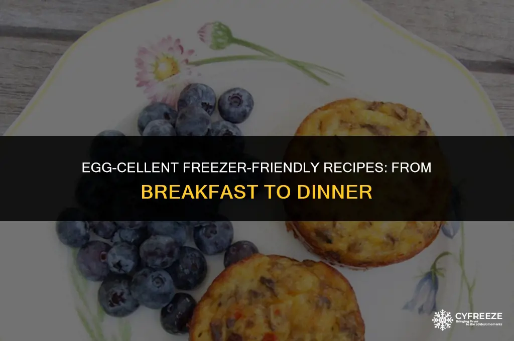 what egg receipes freeze well