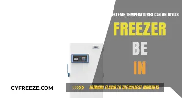 Idylis Freezer Temperature Limits: Extreme Conditions It Can Withstand