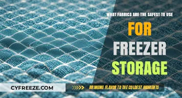 Safest Fabrics for Freezer Storage: A Comprehensive Guide